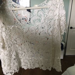 Torrid Lace Crop Top